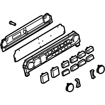 2004 Nissan Maxima Blower Control Switches - 27500-7Y010