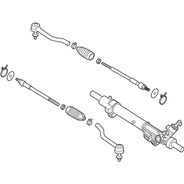 Nissan Altima Rack And Pinion - 49001-3TA0A