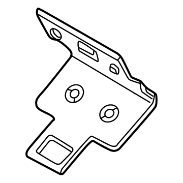 Nissan 25233-9BU0A Bracket-Telephone Unit