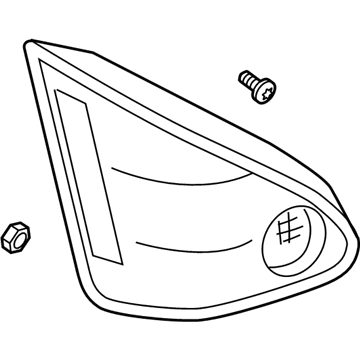 Nissan 26520-7Y025 Lens-Combination Lamp, RH