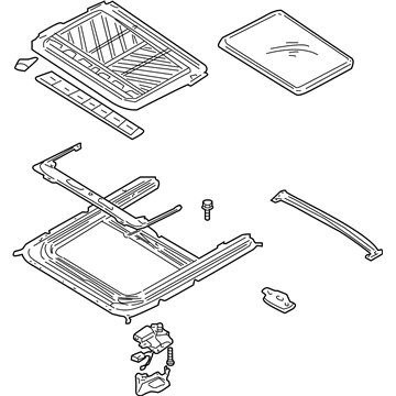 Nissan Sentra Sunroof - 91205-6Z604