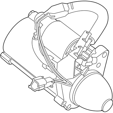 Nissan 23300-1PE0AR Motor Assembly-Starter REMAN