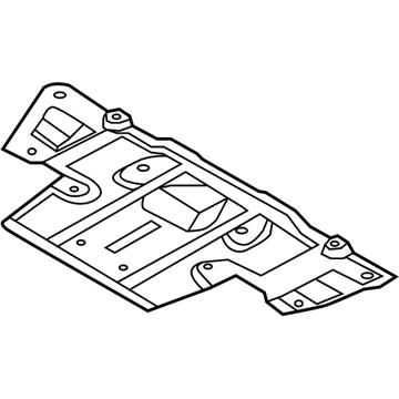 Nissan 74811-3NA0B Cover-Engine