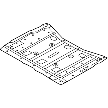 Nissan 748N2-3NK0B Cover Battery