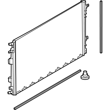 Nissan 21457-6RS0A RADIATOR ASSY-SUB