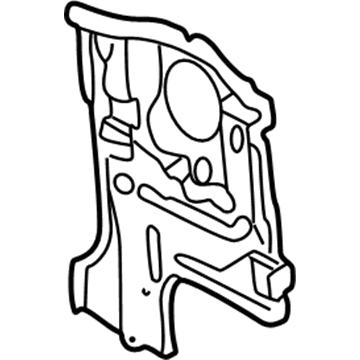 2004 Nissan Xterra Radiator Support - 62521-7Z830