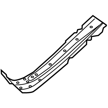 Nissan G5190-6SAMA STIFFENER-Front Side Member,RH