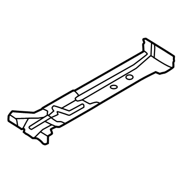 Nissan G4574-6SAMA Reinforce-Anchor Belt,Rear Floor