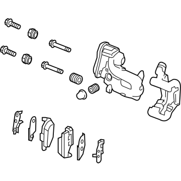 2023 Nissan Pathfinder Brake Caliper - D4010-6TA5A