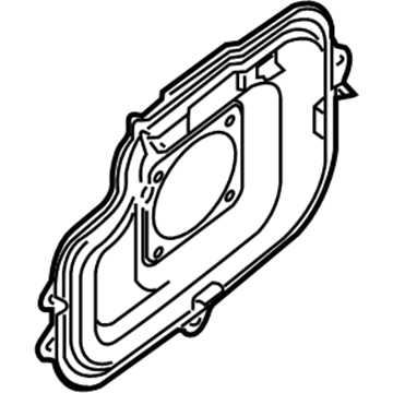 Nissan 28165-ZQ30A Bracket-Rear Speaker,LH