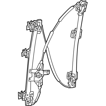 2024 Nissan Pathfinder Window Regulator - 80720-6TA0A