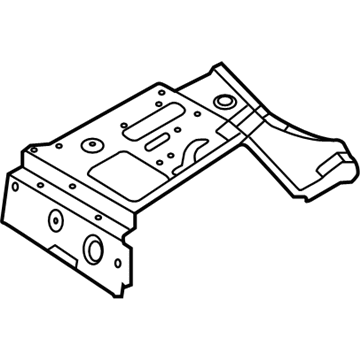 Nissan 79431-EL130 Parcel Shelf-Side,LH