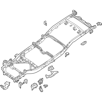 Nissan 50100-9BU3C FRAME