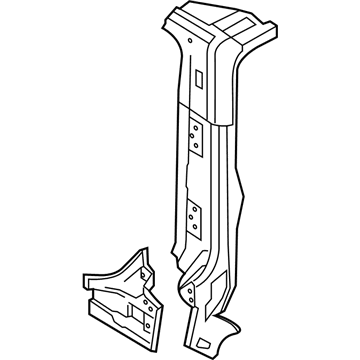 Nissan 77600-1FC0A Pillar Assembly - Back, RH