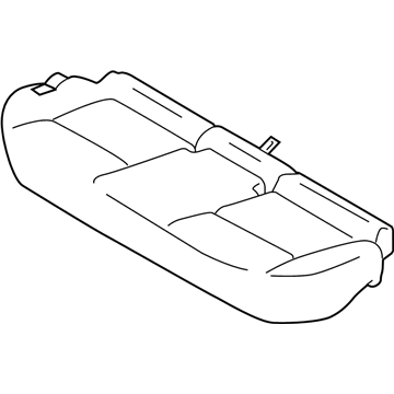 Nissan 88300-1KB1C Cushion Assembly Rear Seat