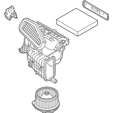 2023 Nissan Altima Blower Motor - 27200-6CA0B