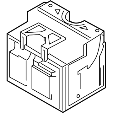 Nissan 24431-EZ40A Cover-Battery