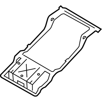 Nissan 96982-5Z00A Bracket Roof Console