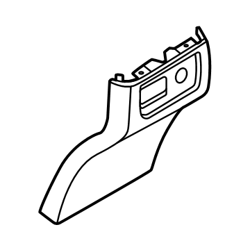 Nissan 969J2-6TA3A Trim-Console,RH