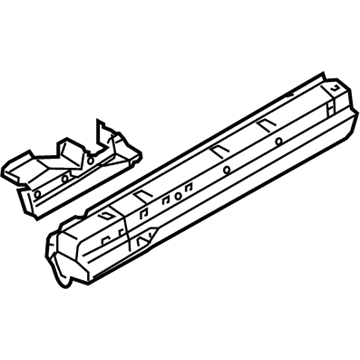 Nissan 76425-CE400 Reinforcement-SILL Outer,LH