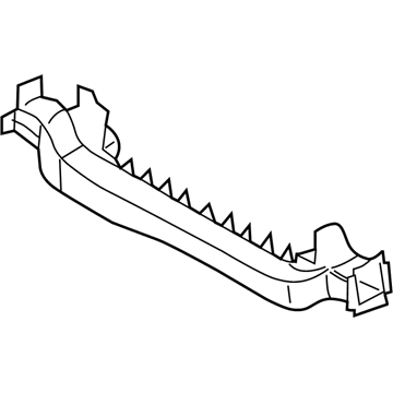 2001 Nissan Quest Radiator Support - 62530-7B030