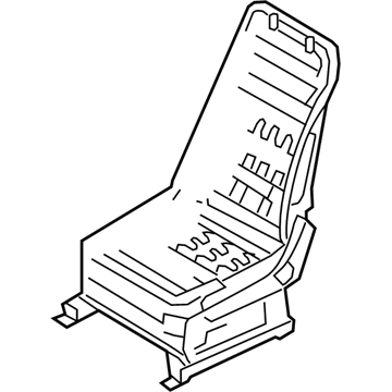 Nissan 87151-JM33A Frame-Front Seat LH