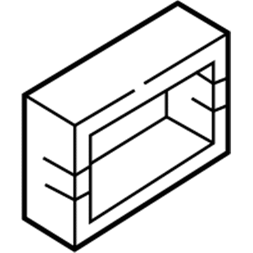 Nissan 80886-0W000 Seal-Inside Handle