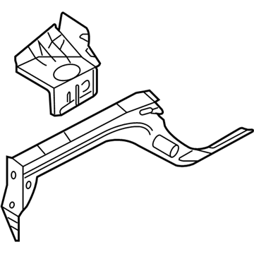 Nissan G5110-JG00A Member-Side,Front RH