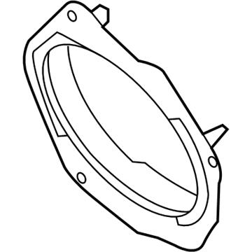 Nissan 28166-1PA0A Bracket-Speaker,RH