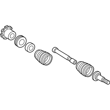 2020 Nissan Armada Axle Shaft - 39600-1LA1D