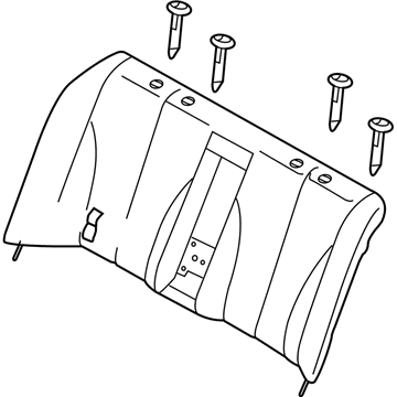 Nissan 88600-ZW83A Back Rear Seat C