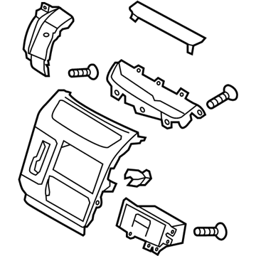 Nissan 68260-1JA0A Lid Cluster