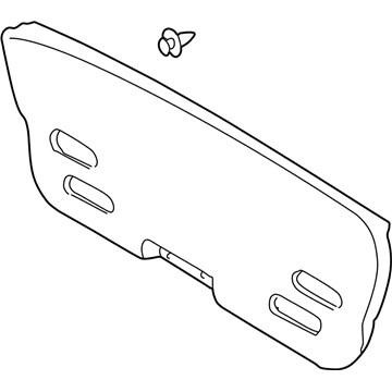 Nissan 90900-7B202 Finisher Assy-Back Door