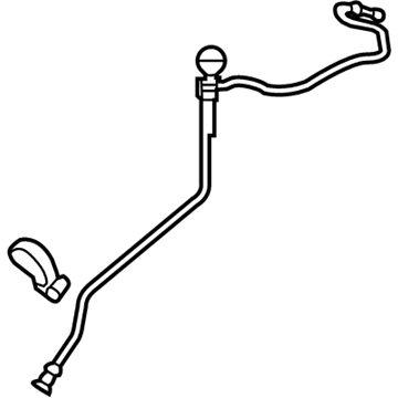 Nissan Quest A/C Hose - 92440-4AY0A