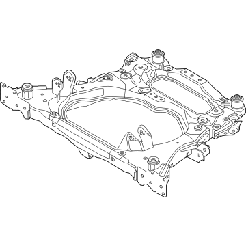 Nissan 54400-5MR0B MEMBER COMPL-FRONT SUSPENSION