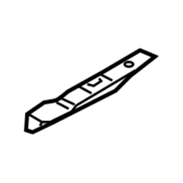 Nissan 85046-CD000 Bracket-Rear Bumper Fascia