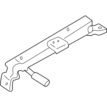 Nissan 88501-7B110 Slide Assembly-2ND R Seat,Outer