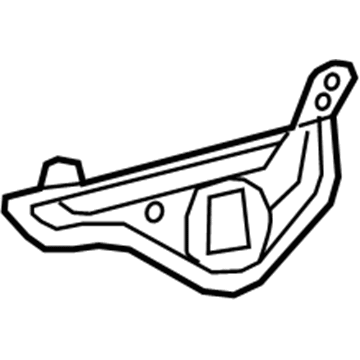 Nissan 90610-3WC0A Bracket Assy-Back Door Handle