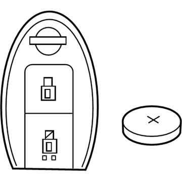 Nissan 285E3-3NF4A Switch Assembly - Smart KEYLESS