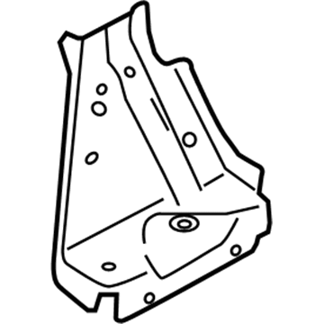 Nissan F4133-3ANMA Hoodledge-Lower,Front LH