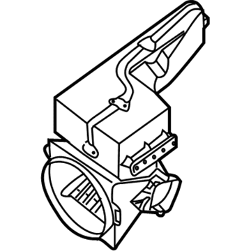 Nissan 27131-5Z000 Duct Assembly-Foot