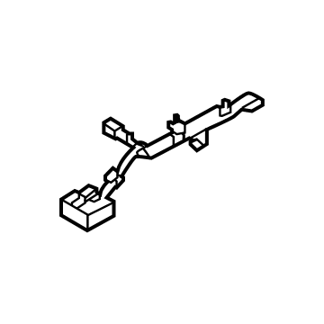 Nissan 87069-6TC0A HARNESS-FRONT SEAT LH