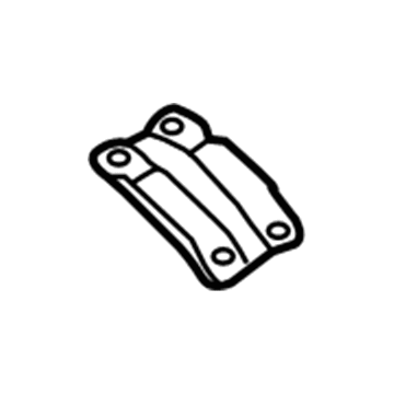 Nissan 91318-1AA0A Bracket-Frame,Front