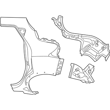 Nissan Juke Fender - GHA00-1KEMA