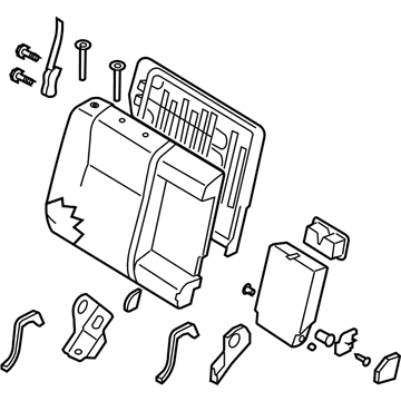 Nissan 88600-ZE92C Back Assy-Rear Seat