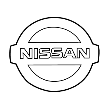 Nissan Rogue Emblem - 62890-6RM0A