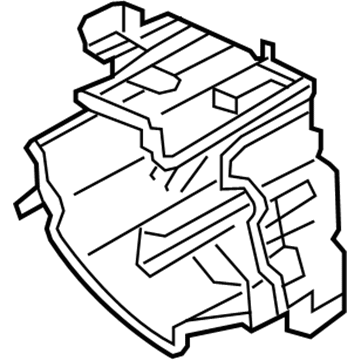 Nissan 27122-3NF1A Case-Front Heater