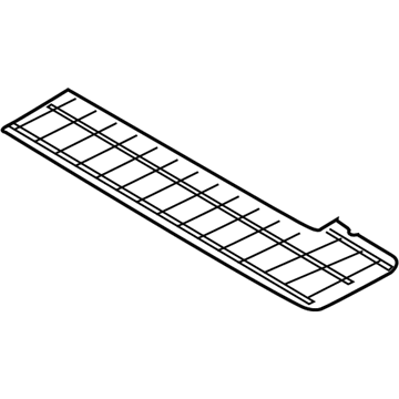 Nissan 89322-7S000 Mat-Cushion,3rd Seat