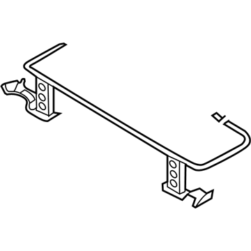 Nissan 89301-7S000 Frame Assembly-3RD Seat Cushion