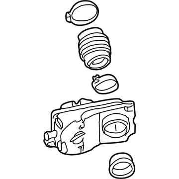 2001 Nissan Maxima Air Intake Coupling - 16576-5Y700